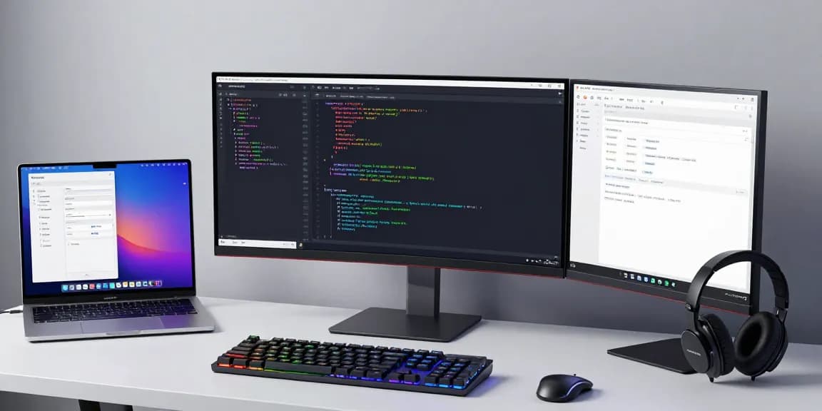 gi8ee software development workspace with coding environment and advanced tech