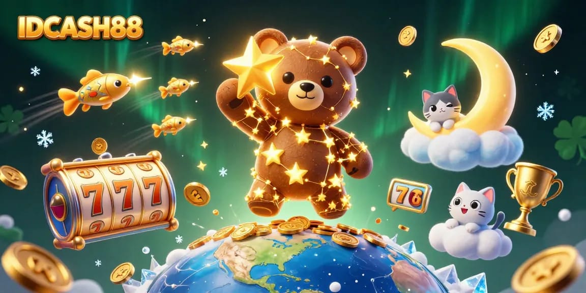 Spin the reels at IDCASH88 for jackpot wins with dynamic slot elements and vibrant energy