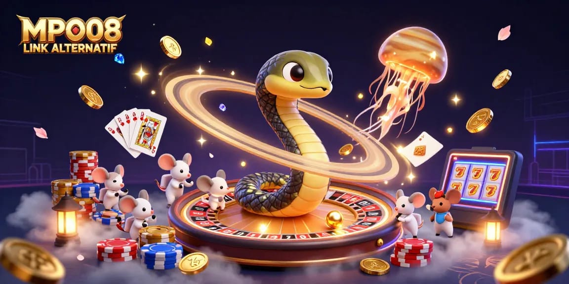 Spin with the MPO08 LINK ALTERNATIF and win dazzling rewards in a cosmic casino adventure!