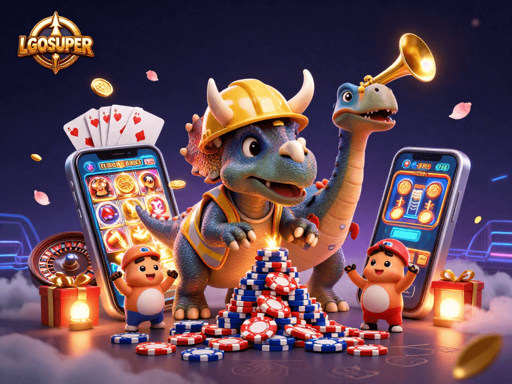 Join the excitement at LGOSUPER with thrilling slot games and a vibrant celebration.