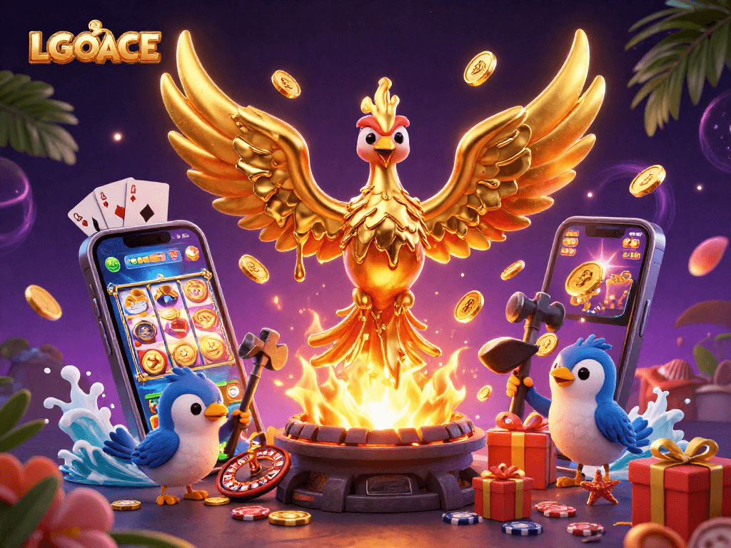 Experience exhilarating gameplay at LGOACE with vibrant slots and golden rewards!