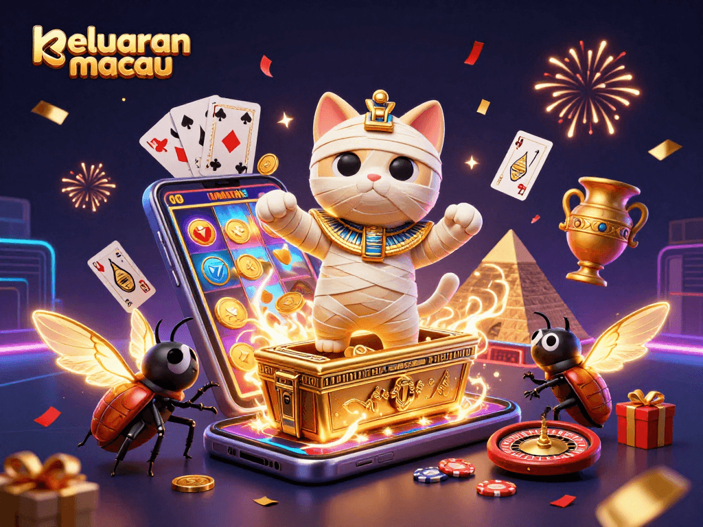 Spin the slots and unleash the excitement with keluaran macau winnings and vibrant casino elements.