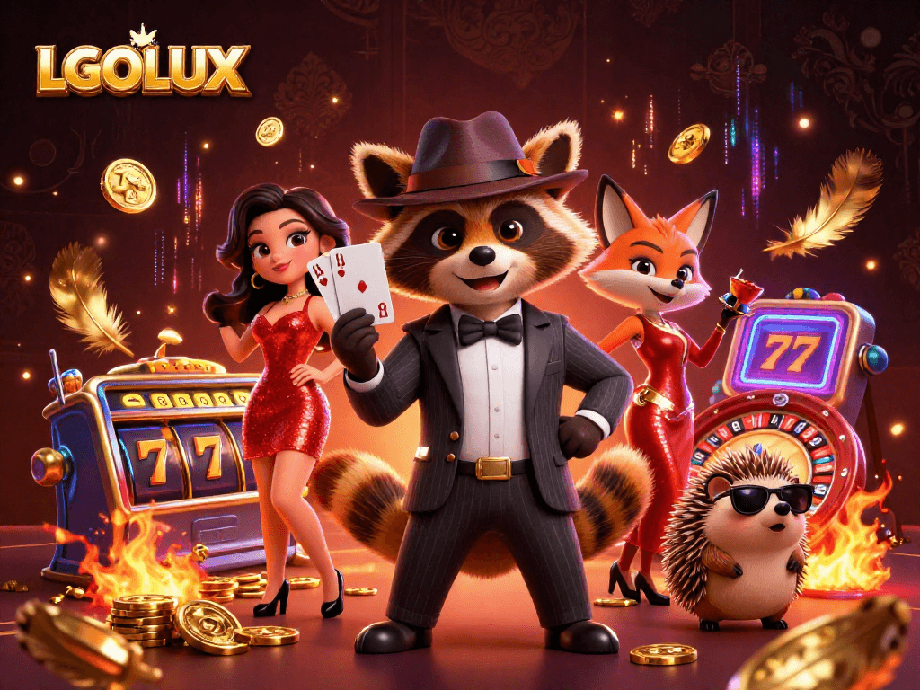 Experience wins with LGOLUX while enjoying glamorous casino action and gaming excitement.