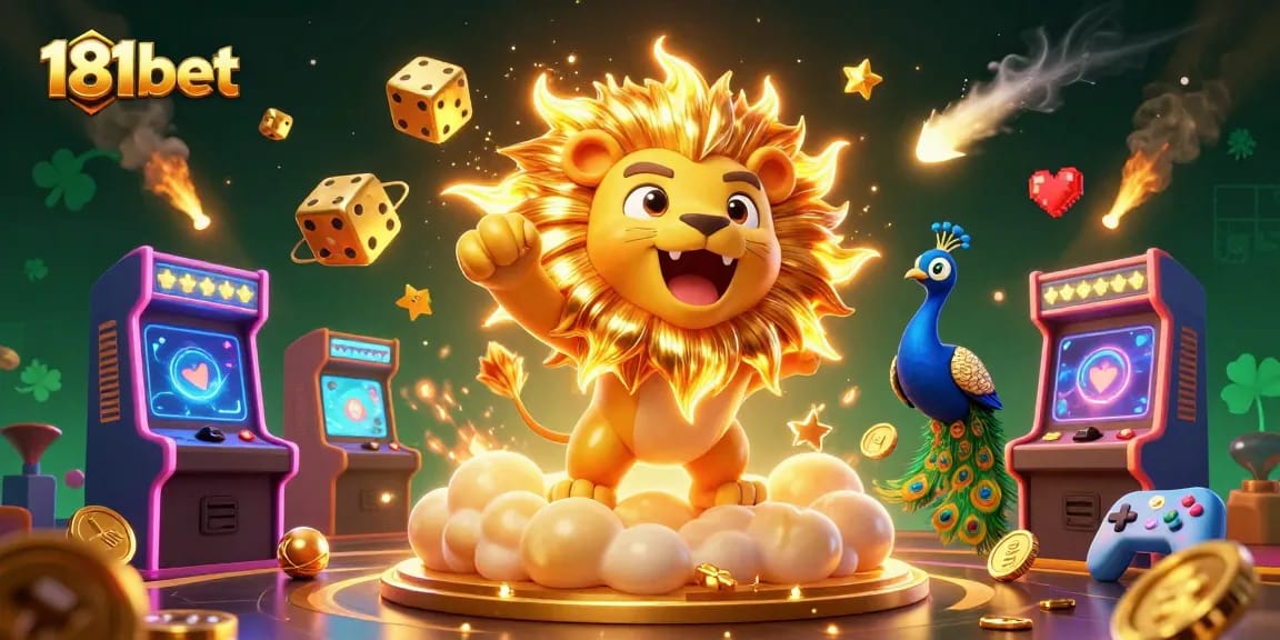 Place bets on vibrant 181bet slots game featuring dynamic characters and gold coins.