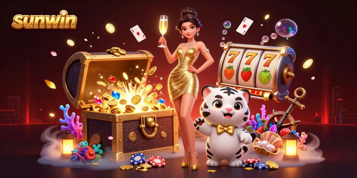 Engage with Sunwin's exciting online casino experience with glamorous visuals and dynamic gameplay elements.