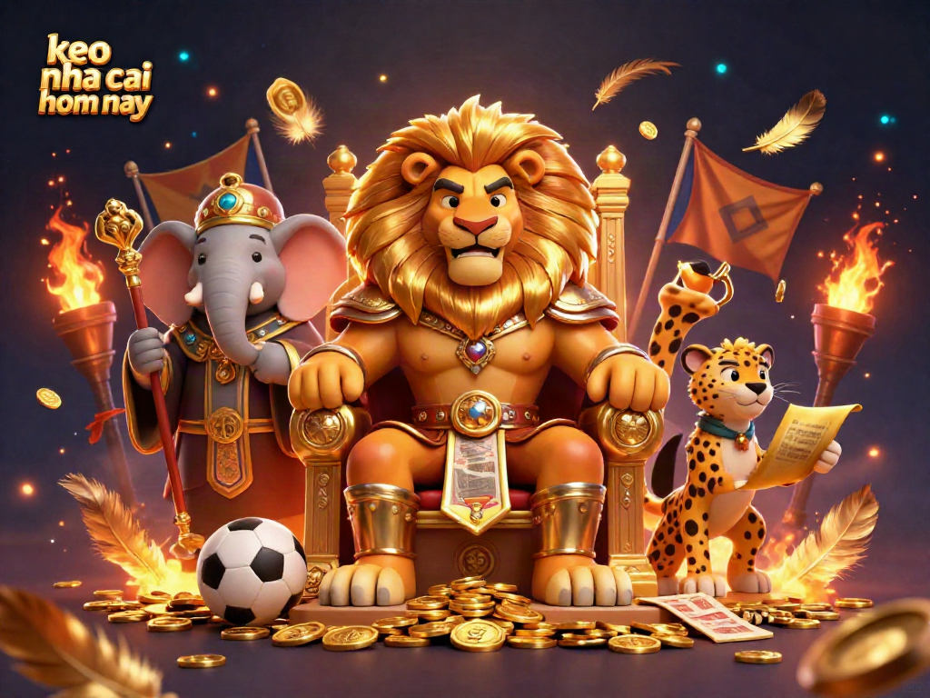 Engage in sports betting with expert analysis on keo nha cai hom nay featuring dynamic characters and thematic elements.