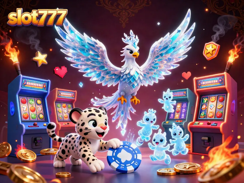 Permainan slot777 dengan simbol keberuntungan dan jackpot meriah yang menghibur.