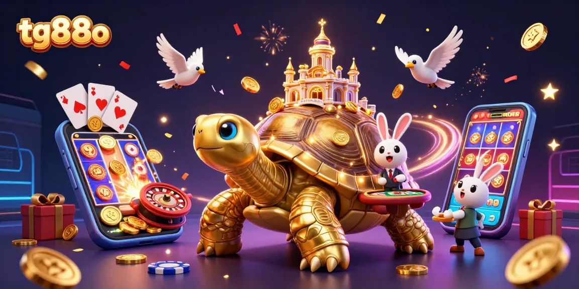 Experience thrilling gameplay at tg88o with vibrant casino illustrations and dynamic action.