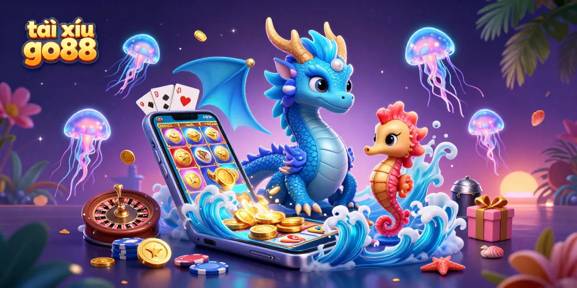 Experience thrilling gameplay with tài xỉu go88 through an enchanting undersea gaming adventure.