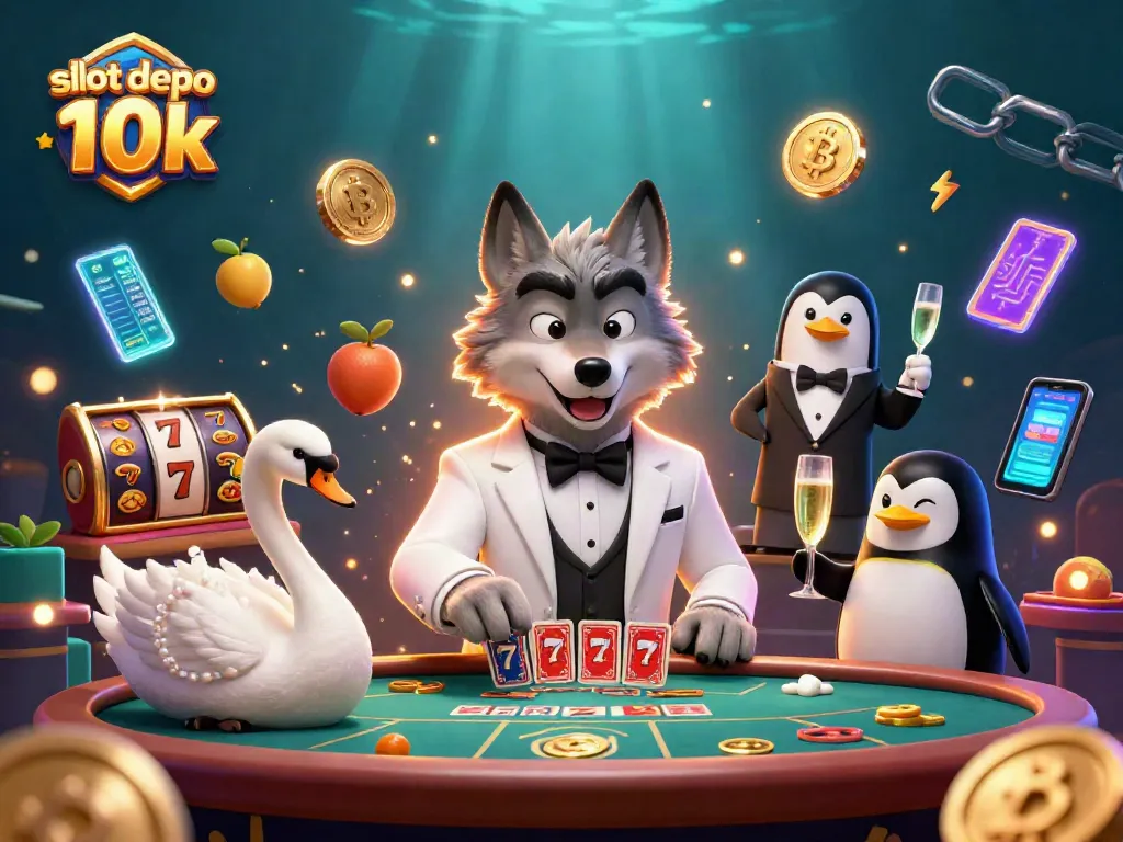Experience thrilling gameplay with slot depo 10k featuring vibrant characters and immersive elements.