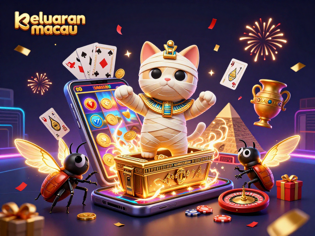 Spin the slots and unleash the excitement with keluaran macau winnings and vibrant casino elements.
