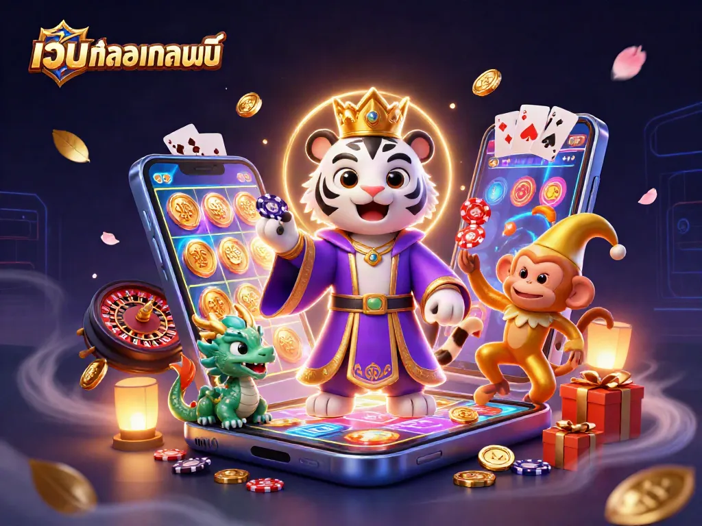 เล่นเว็บแทงบอลออนไลน์ พร้อมตัวละครและองค์ประกอบการเดิมพันหลายอย่างในภาพ 3D ที่มีความละเอียดสูง