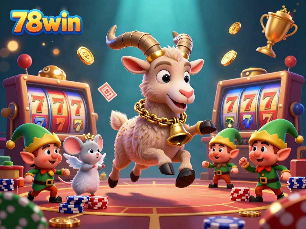 Experience thrilling casino action with 78win in a festive yet spooky setting.