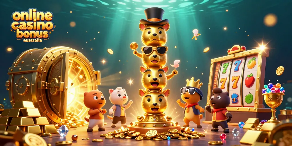 Join the excitement of online casino bonus australia with dazzling treasures and playful characters!