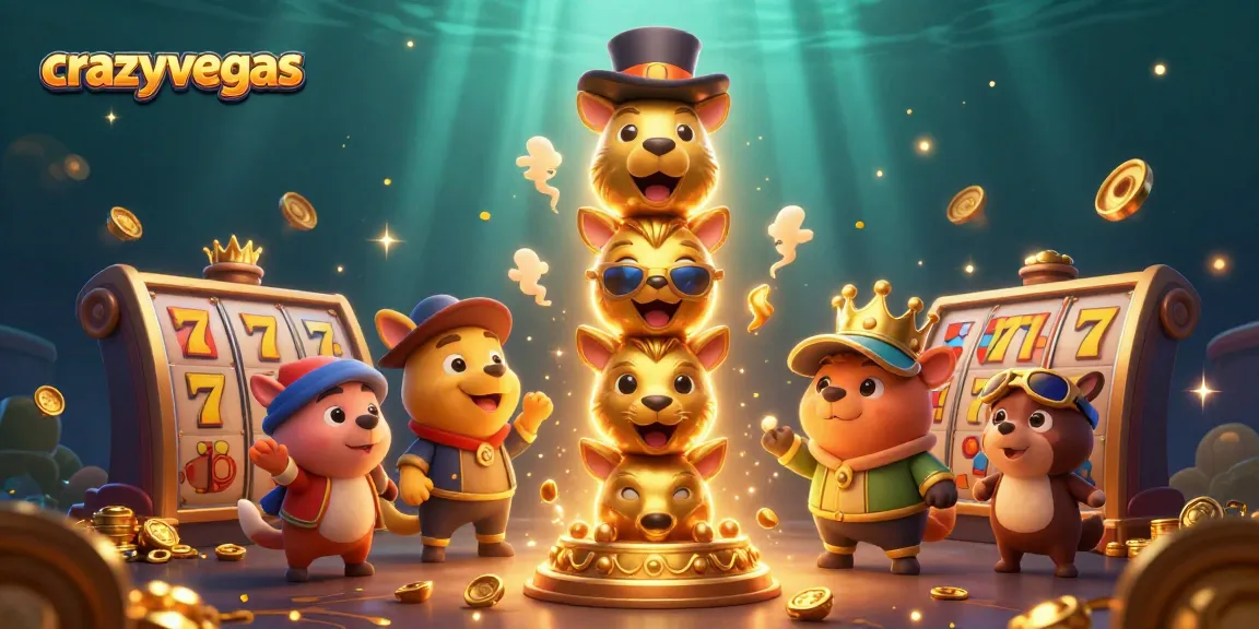 Spin the reels with crazyvegas in this captivating casino-themed illustration featuring vibrant slot elements.