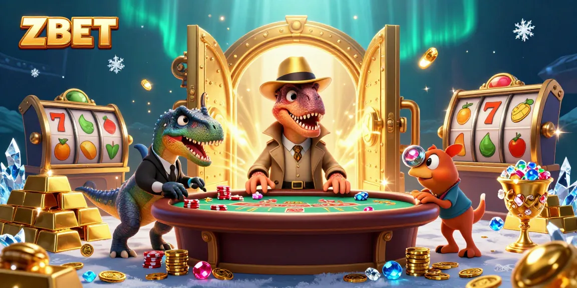 ZBET showcases an intense blackjack scene with characters and vibrant gaming elements.