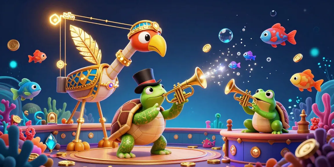 Engage in thrilling underwater adventures at 333win, featuring vibrant sea creatures and dynamic shooting action.