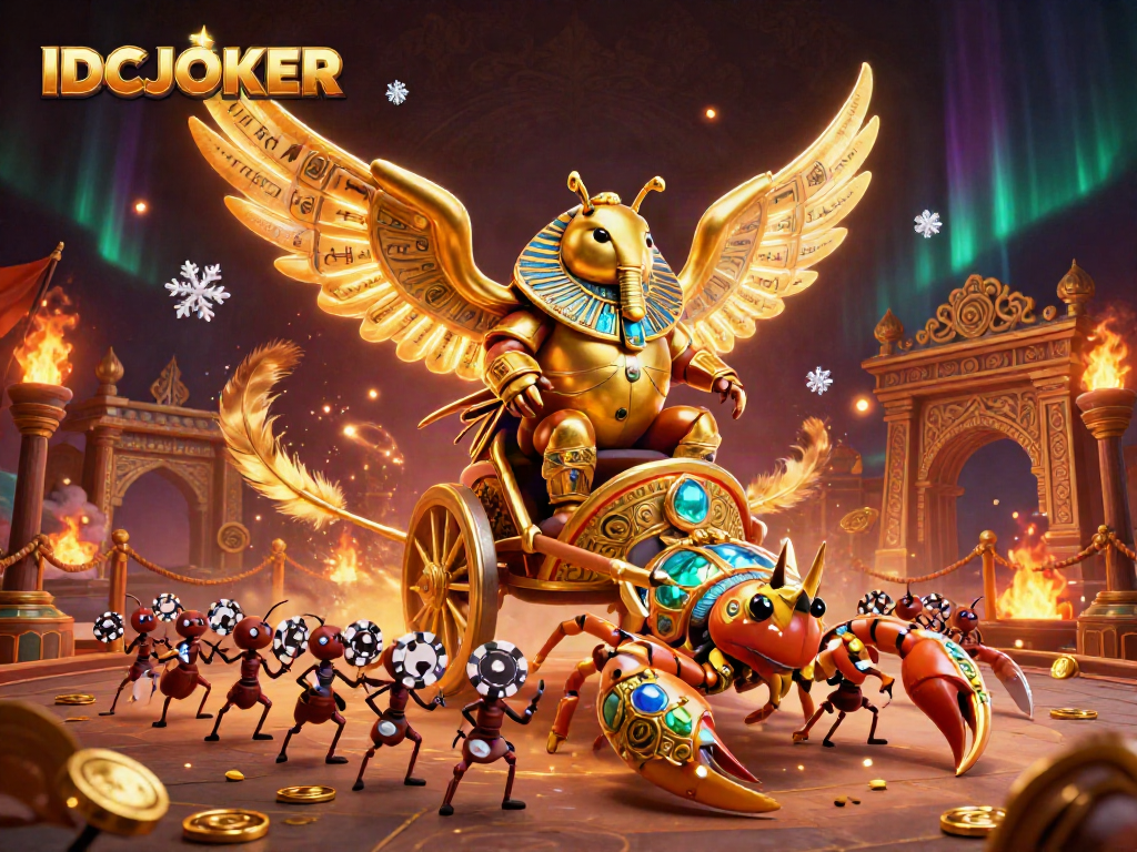 Experience the thrilling IDCJOKER platform with vibrant casino action and unique gameplay elements in stunning 3D art.