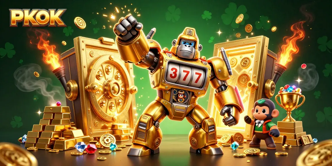 Experience thrilling wins at PKOK's vibrant online casino with exciting slot games and jackpots.
