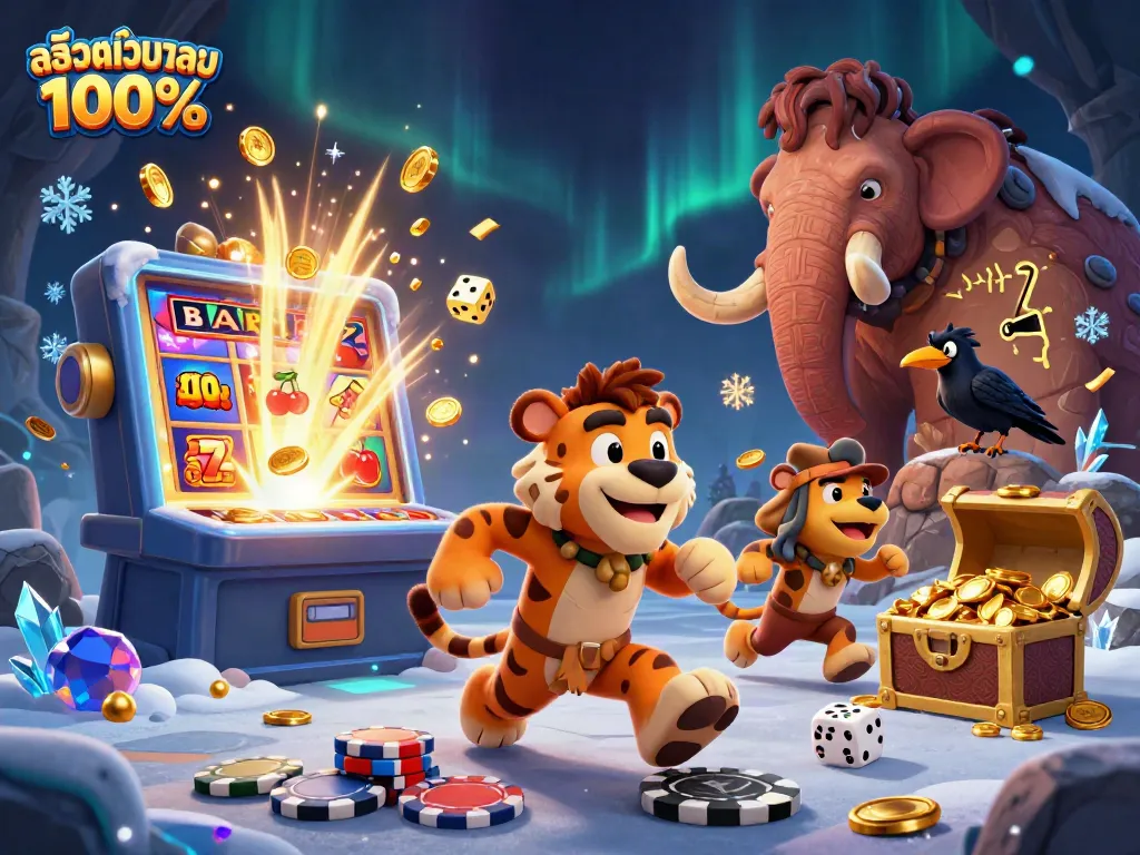 เล่นสล็อตเว็บตรง 100% กับภาพการ์ตูน 3D ที่มีคาสิโนโบราณและแจ็คพอตระเบิด