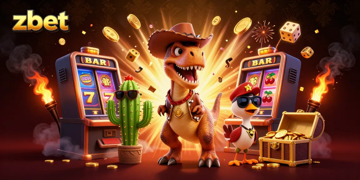 Experience thrilling gaming with zbet's lively characters and jackpot excitement