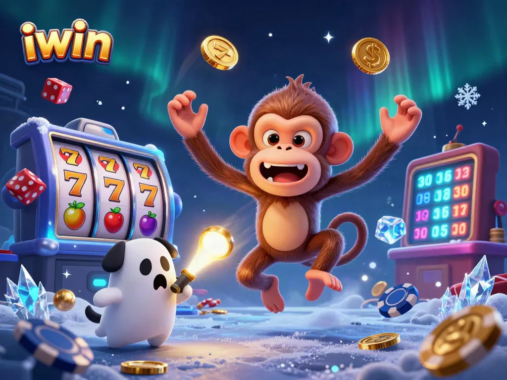 iwin engages players with exciting jackpot action and dynamic slot gameplay illustration.