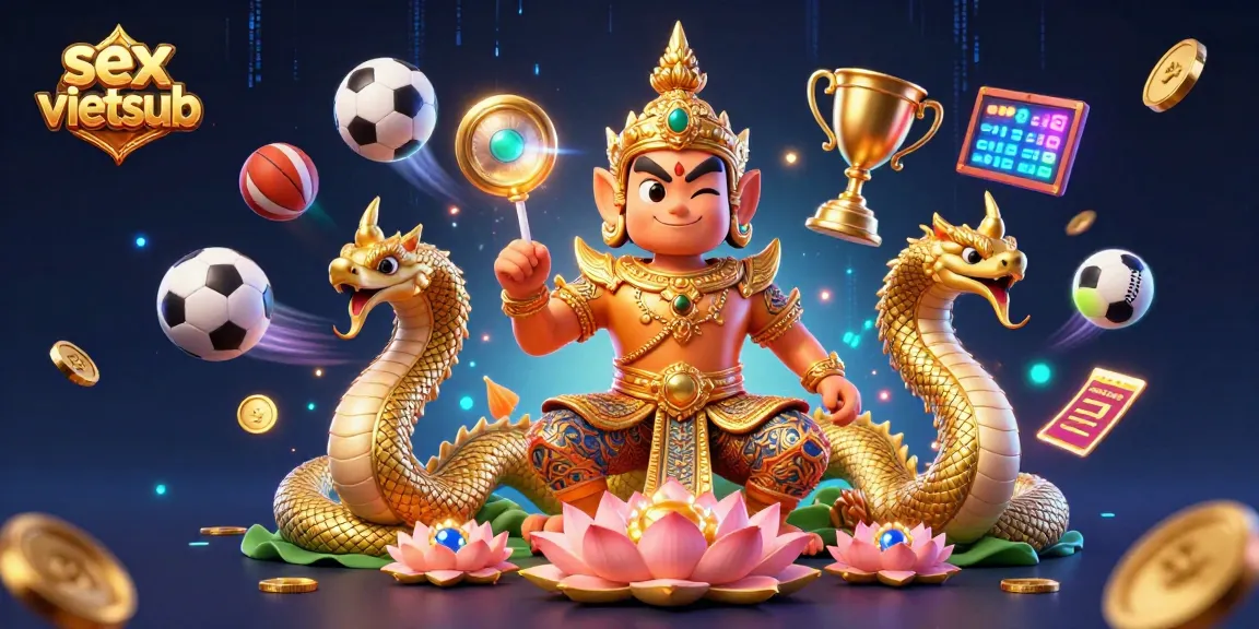 Experience sex vietsub action with vibrant 3D characters entwined with dynamic gambling elements.
