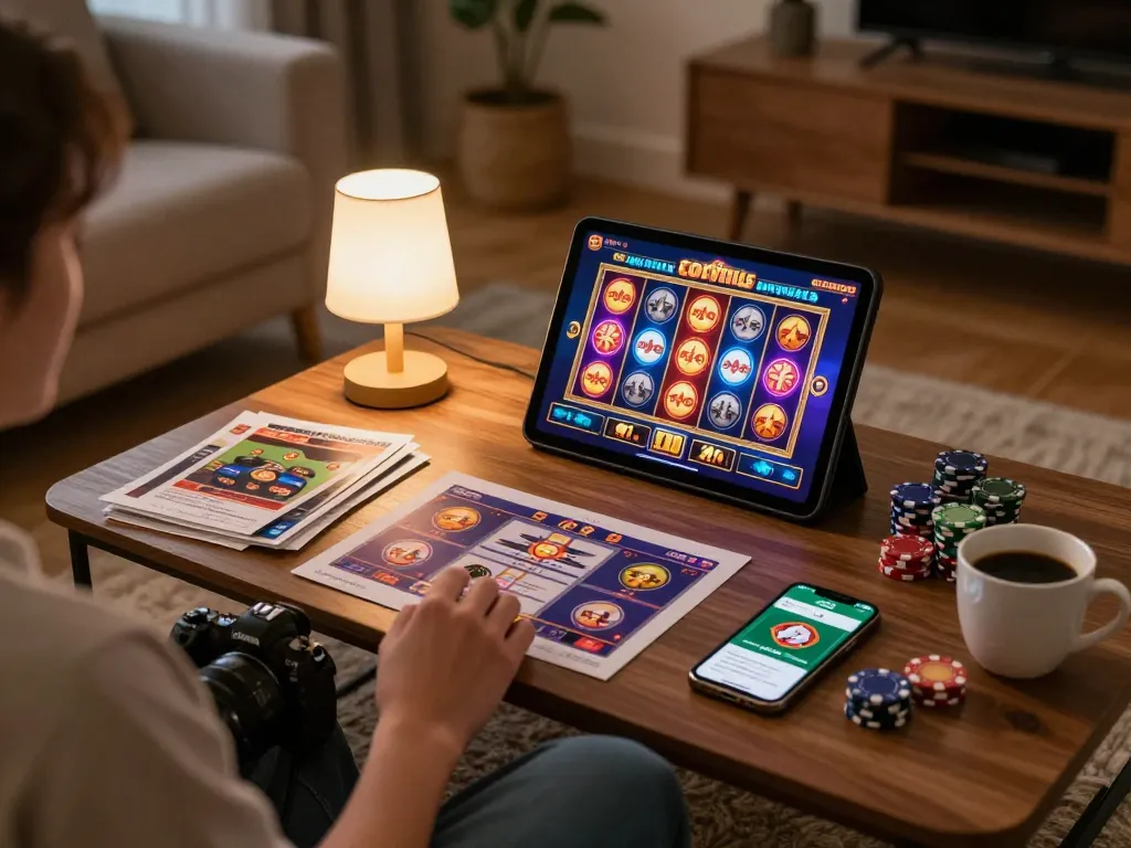 Engaging in online slots at home showcases a unique experience with aidanbrownfoundation's playful entertainment.