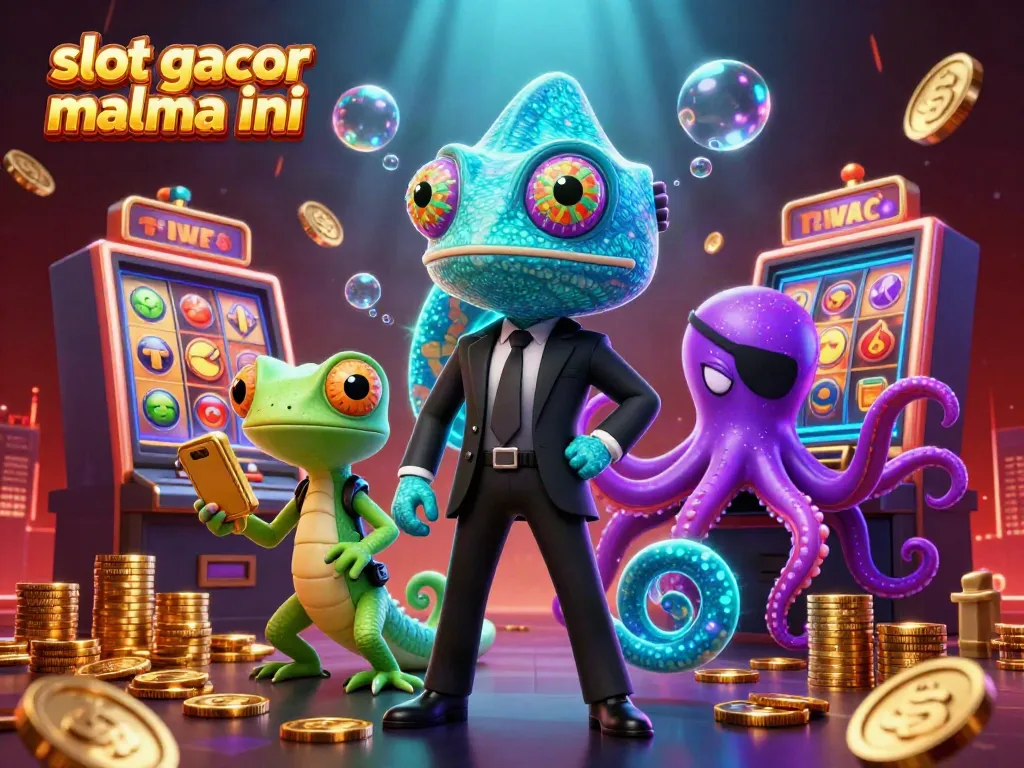 Experience thrilling gameplay with slot gacor malma ini, showcasing vibrant slots and engaging characters.
