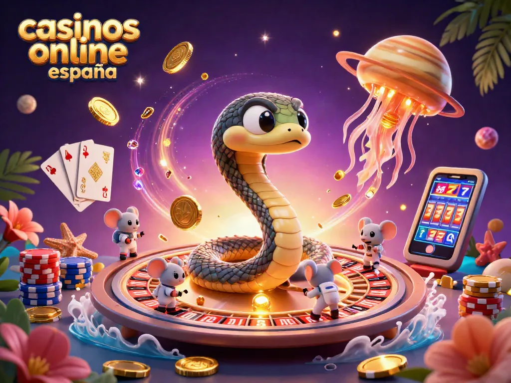 Jugando en los mejores casinos online España con una ruleta y cartas en acción.