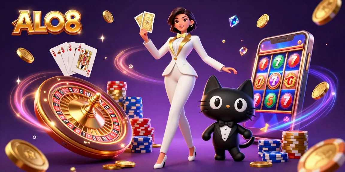 Play with ALO8 and enjoy a thrilling slot machine experience featuring sparkling gems and exciting games.