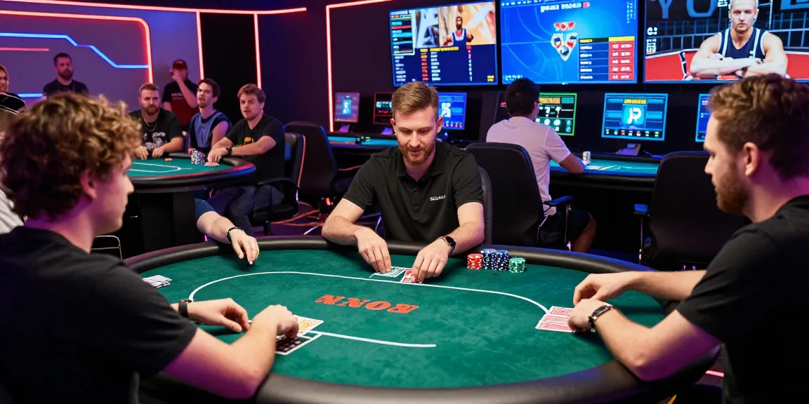 Exciting online poker scene at NAGAPOKER highlighting diverse players during a thrilling game session