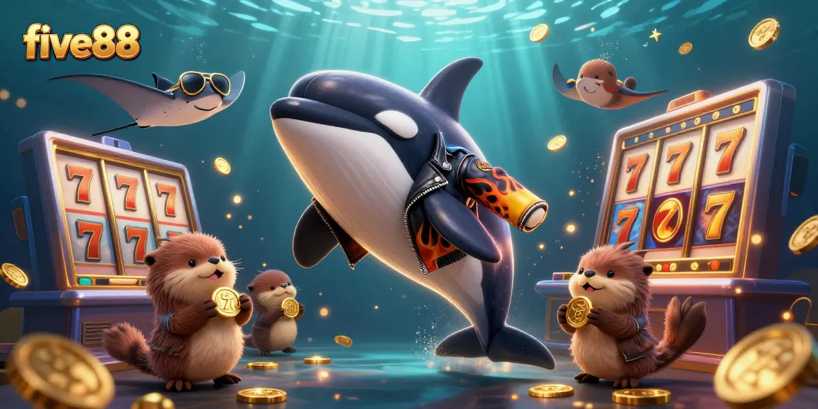 five88 brings excitement to gaming with a thrilling underwater casino scene featuring dynamic characters