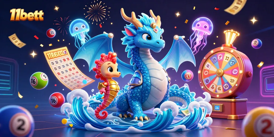 Engage in thrilling games with 11bett amidst vibrant casino symbols and dynamic characters.