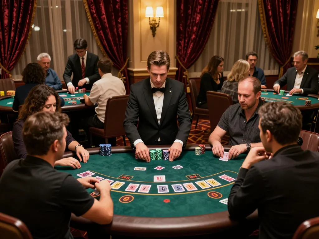 Experience thrilling gameplay at 789betcom with vibrant blackjack tables and engaged players.