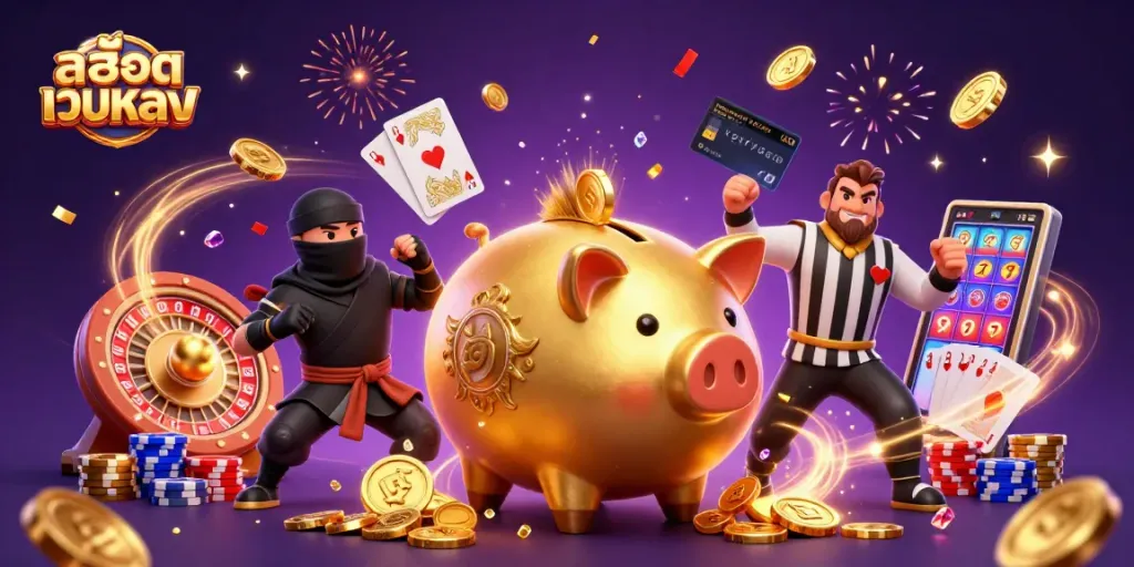 เล่นเกมสล็อตกับสล็อตเว็บตรง สัมผัสความตื่นเต้นจากเกมสล็อตที่มีโอกาสชนะสูง