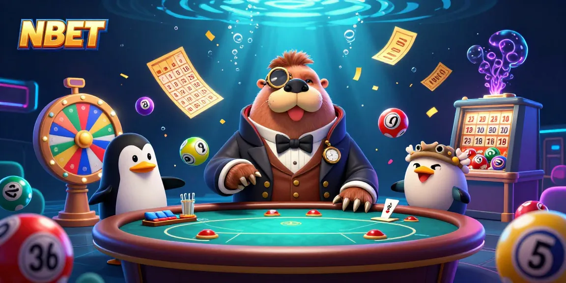 NBET brings excitement to underwater poker with an animated walrus and friends!