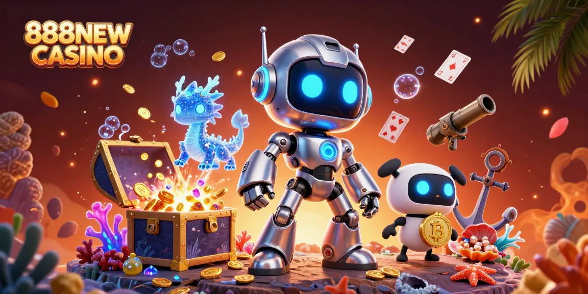 Experience thrilling wins at 888NEW CASINO with exciting games and vibrant 3D illustrations.