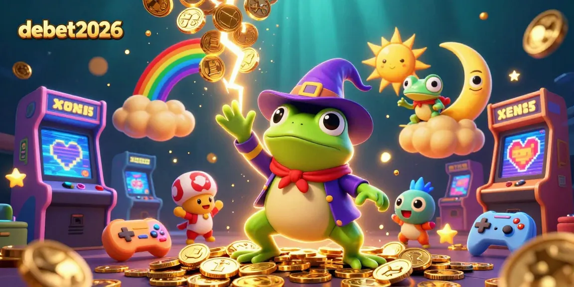 Experience the vibrant casino magic of debet2026 with a storm of coins!