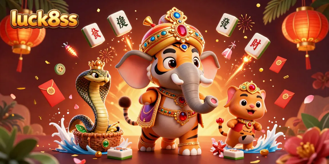 Spin and win with luck8ss in an enchanting casino scene featuring vibrant characters and elements.