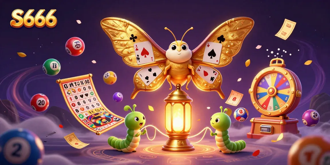 Experience thrilling wins at S666 with colorful games and dynamic prizes in a vibrant casino setting.