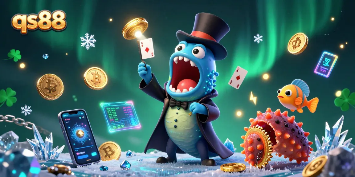 Experience exciting slot adventures with qs88 featuring vibrant characters and neon elements.
