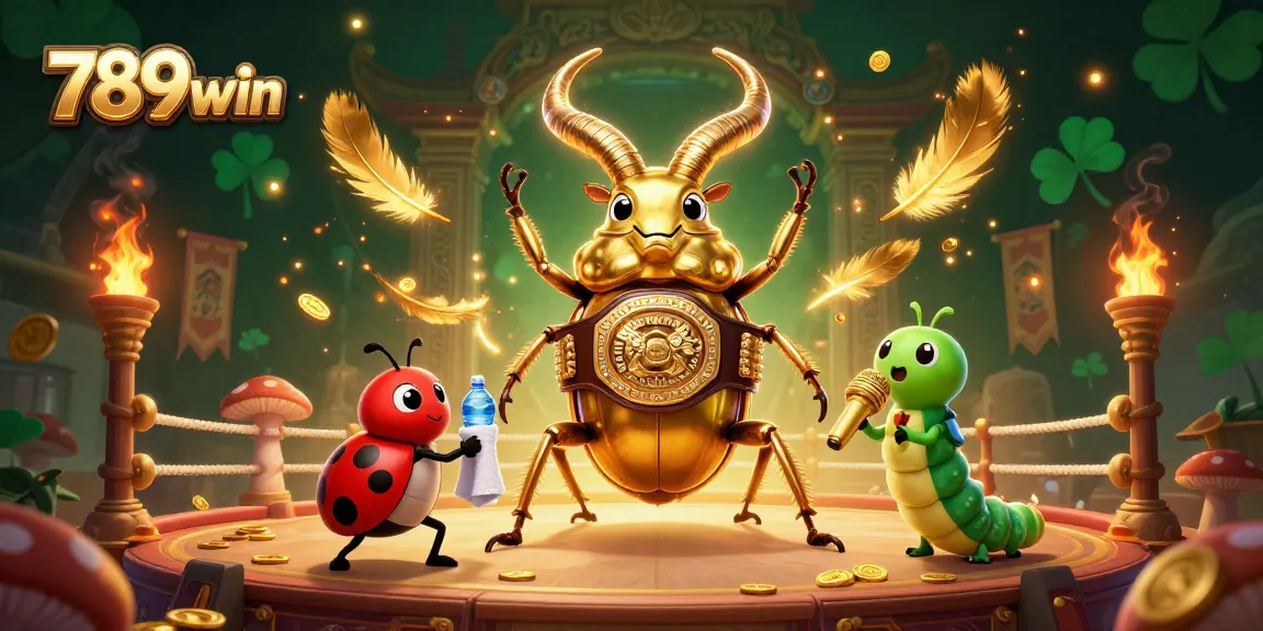 Experience thrilling gameplay at 789win with a dynamic illustration showcasing a boxing battle between casino characters.